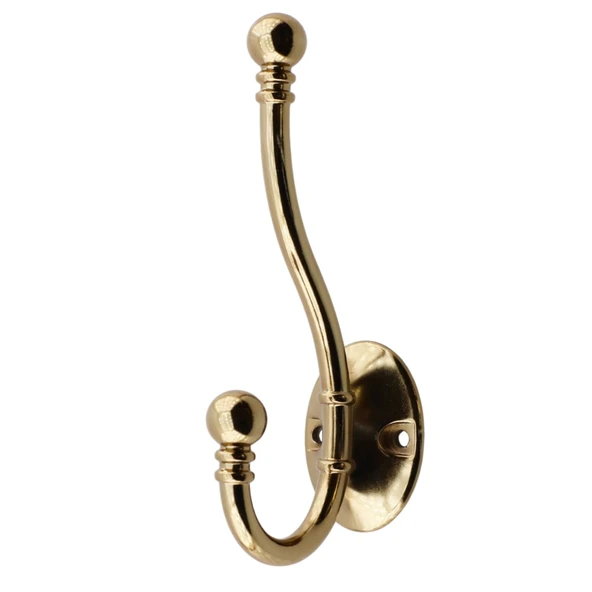 Metal Askı Bronz Vestiyer Portmanto Dolap Askılık Askılığı Duvar Banyo Mutfak Elbise Kıyafet Askısı - Resim 4