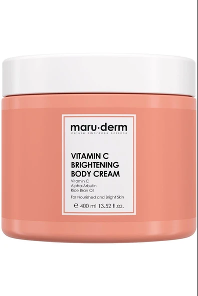 Maruderm Vücut Nemlendirici Vitamin C Aydınlatıcı Krem 400 ml ürün görseli