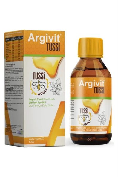 Argivit Tussi Adult 150 ml ürün görseli