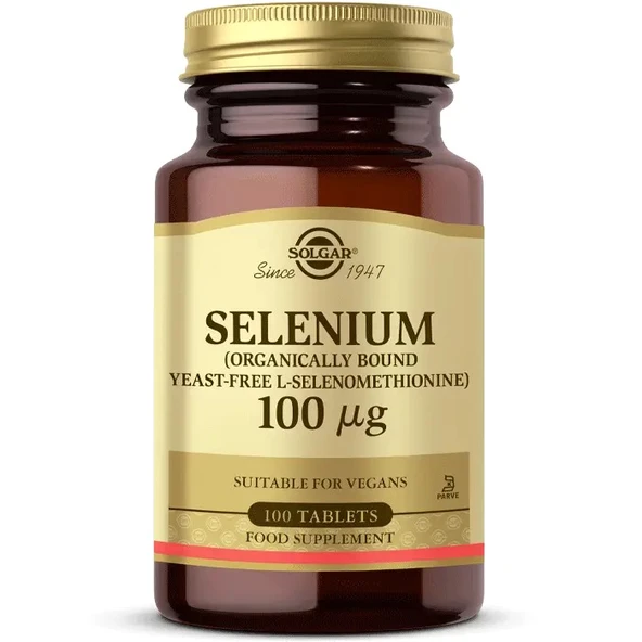 Solgar Selenium 100 mcg 100 Tablet ürün görseli