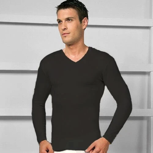 Goldenbay 2553 Erkek V Uzun Kol Termal İçlik - Resim 2
