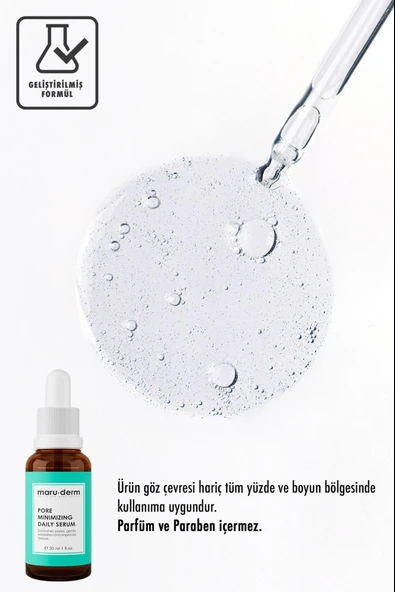 Maruderm Gözenek Sıkılaştırıcı Bha ve Peptid Cilt Bakım Serumu 30 Ml - Resim 2