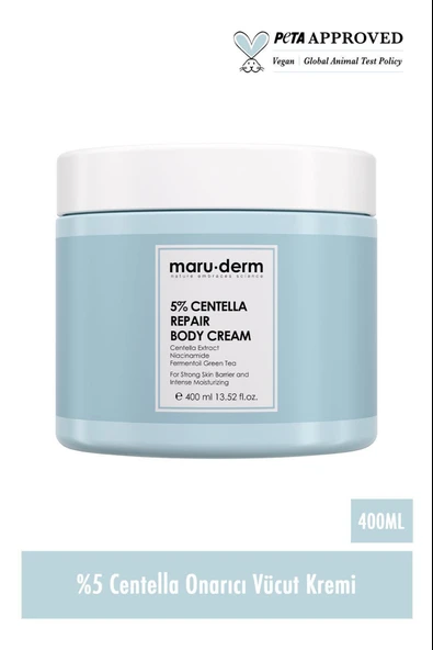 Maruderm Vücut Nemlendirici Centella Repair Onarıcı 400 ml Krem - Resim 2