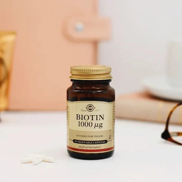 Solgar Biotin 1000 Mcg 50 Kapsül - Resim 2