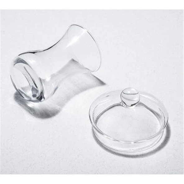 Tantitoni Borosilikat Cam Çaydanlık Yedek Kapağı - Resim 2