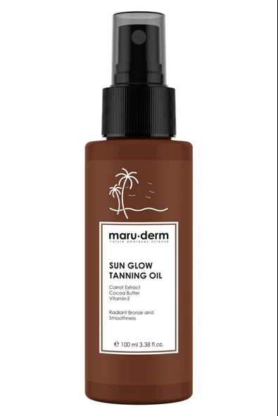 Maruderm SPF 0 Sun Glow Tanning Oil 100 ML ürün görseli
