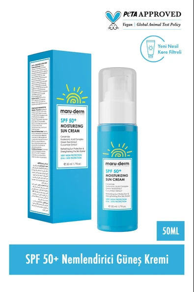 Maruderm Nemlendirici Güneş Kremi SPF+50 50 ml ürün görseli
