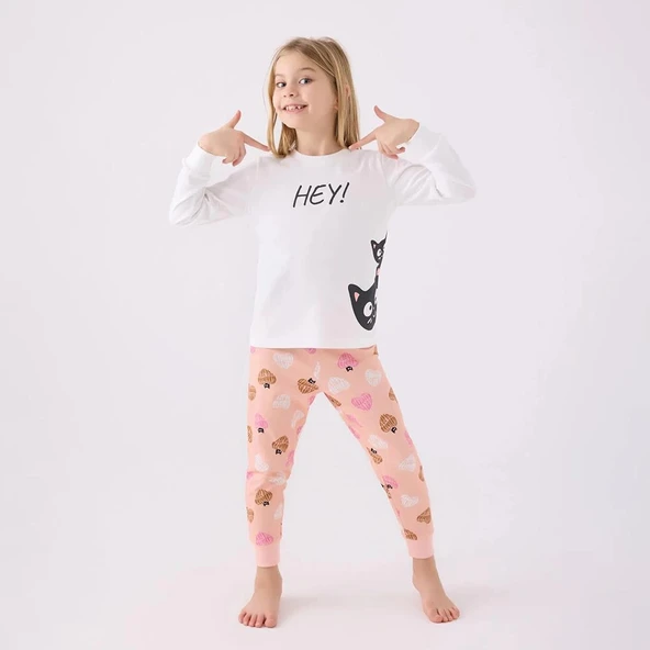 RolyPoly RP3466G Kız Çocuk Garson Boy Kışlık Pijama Takım ürün görseli 1