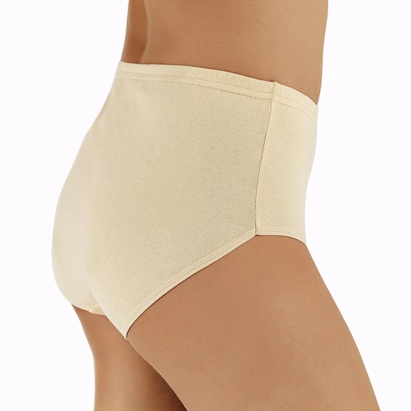 Şahinler MB008R Kadın %100 Pamuk Ribana Kom Külot no:60 (XXL) - Resim 2