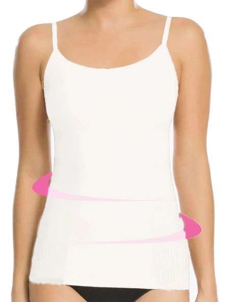 Elite Life 875 K-12 Kadın İnce Askılı Atlet Korse - Resim 3