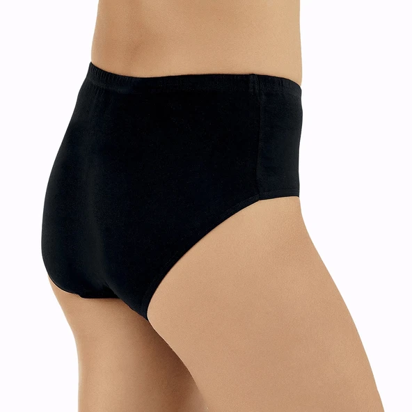 Şahinler MB008R Kadın %100 Pamuk Ribana Kom Külot no:60 (XXL) - Resim 4