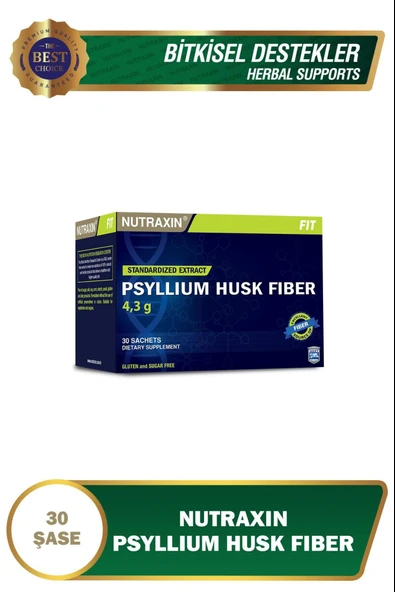 Nutraxin Psyllium Husk Fiber 4 g x 30 Saşe ürün görseli