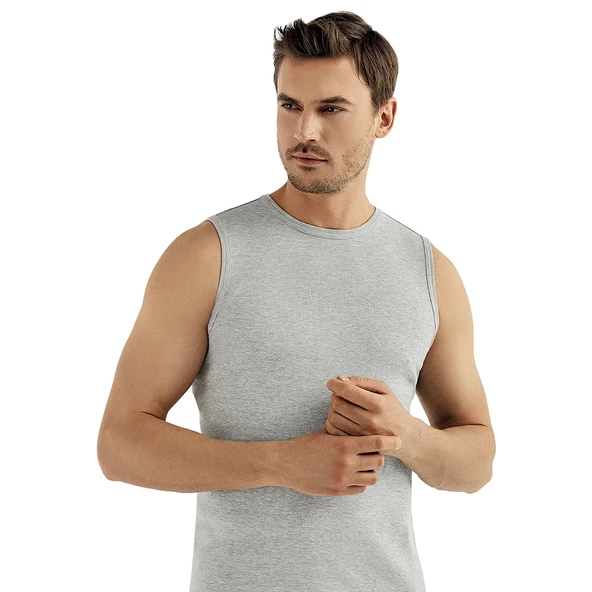 Şahinler ME023 Renkli Sporcu Kısa Kol Atlet No:4 (XL) ürün görseli 1