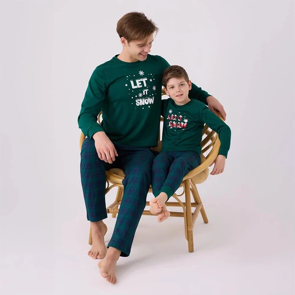 Arnetta AR3131C Erkek Çocuk Kışlık Pijama Takım - Resim 6