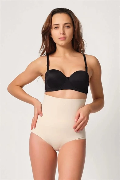 Emay 2708 Kadın Lazer Kesim Slip Korse ürün görseli 1