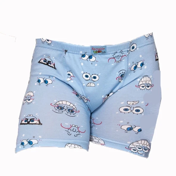 Namaldı 302 Erkek Çocuk Likralı Boxer Külot - Resim 2