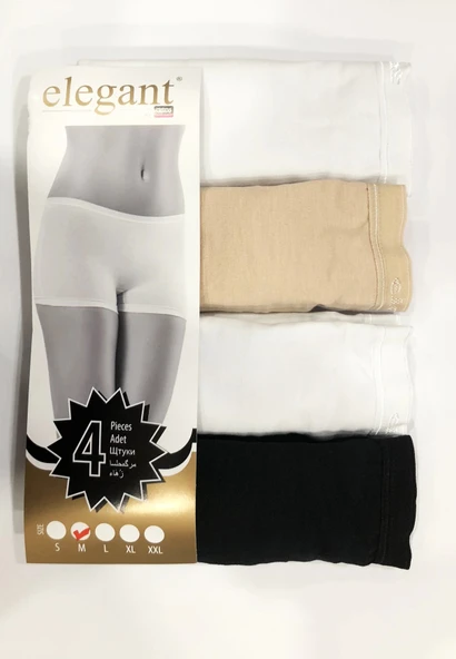 Öztaş 2803 Kadın Modal Boxer 4'lü Paket ürün görseli 1