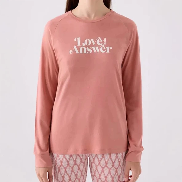 Arnetta AR3072S Kadın Yetişkin Kışlık Pijama Takımı - Resim 2