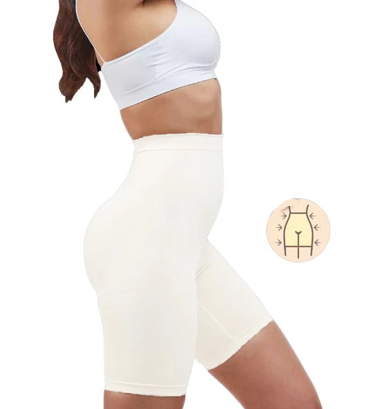 Elite Life 880 K-01 Kadın Paçalı Silikonlu Korse - Resim 2