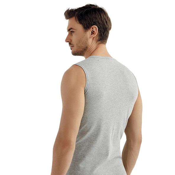 Şahinler ME023 Renkli Sporcu Kısa Kol Atlet No:4 (XL) - Resim 5