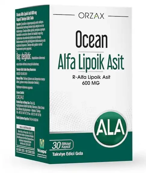 Ocean Alfa Lipoik Asit 600 Mg 30 Kapsül ürün görseli