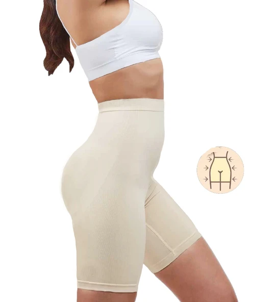 Elite Life 880 K-01 Kadın Paçalı Silikonlu Korse - Resim 3