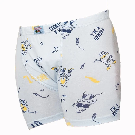 Namaldı 302 Erkek Çocuk Likralı Boxer Külot - Resim 4