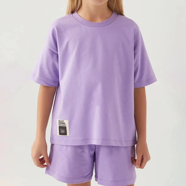 Rolypoly 3416G Kız Çocuk Garson Boy Şort Takım - Resim 9