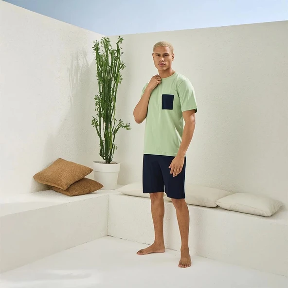 Kly 2008 Erkek O-Yaka Şortlu Takım - Resim 7