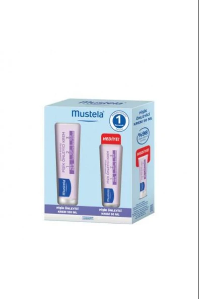 Mustela Vitamin Barrier 1-2-3 Pişik Önleyici Krem 100 gr + 50 gr Hediyeli ürün görseli