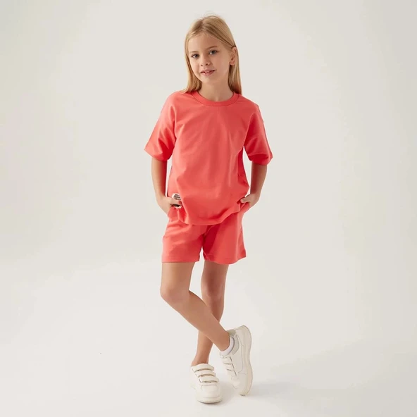 Rolypoly 3416G Kız Çocuk Garson Boy Şort Takım ürün görseli