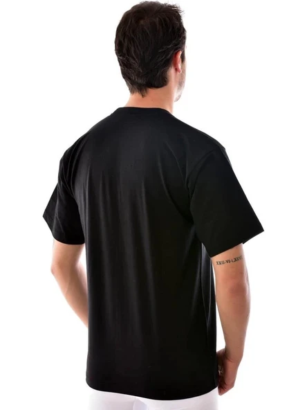 Tutku 105R Erkek O-Yaka Renkli Kısa Kol Atlet - Resim 3