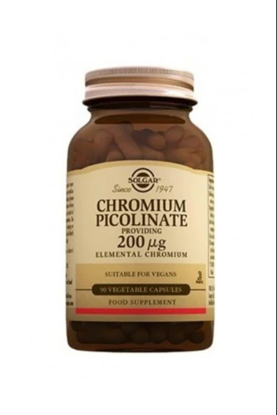 Solgar Chromium Picolinate 90 Adet ürün görseli