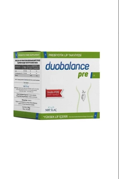 Nbt Life Duobalance Pre Prebiyotik Lif 30 Saşe - Resim 3