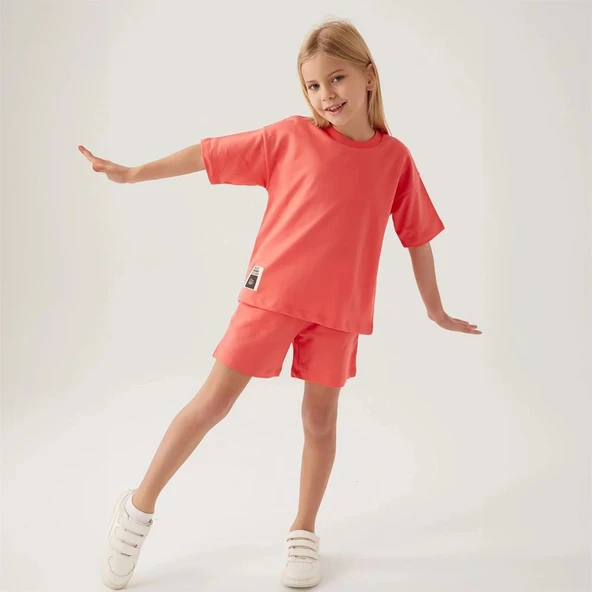 Rolypoly 3416G Kız Çocuk Garson Boy Şort Takım - Resim 2