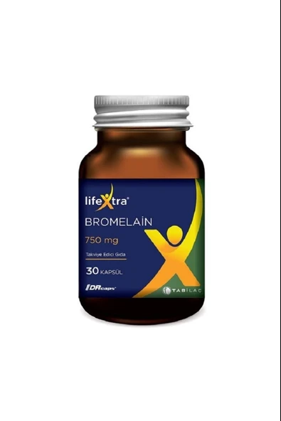Lifextra Bromelain 750 Mg 30 Kapsül ürün görseli