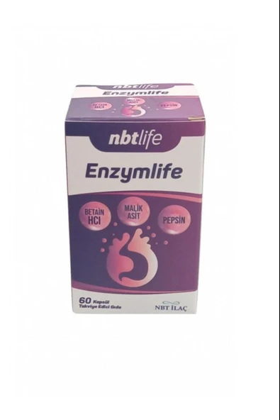 Nbt Life Enzymlife 60 Kapsül ürün görseli