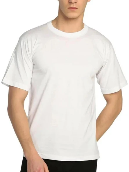 Tutku 105 Penye Erkek O-Yaka Kısa Kol Atlet ürün görseli 1