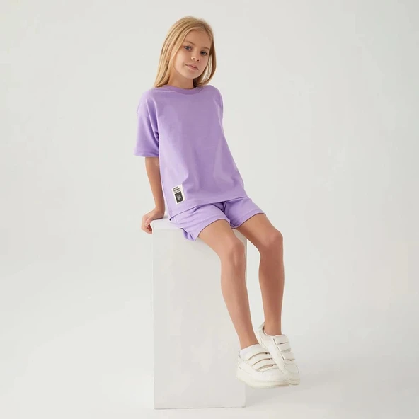 Rolypoly 3416G Kız Çocuk Garson Boy Şort Takım - Resim 7