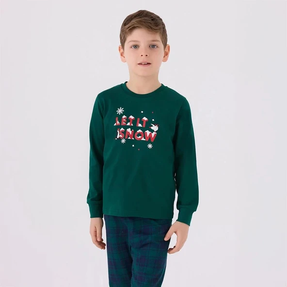 Arnetta AR3131C Erkek Çocuk Kışlık Pijama Takım - Resim 2