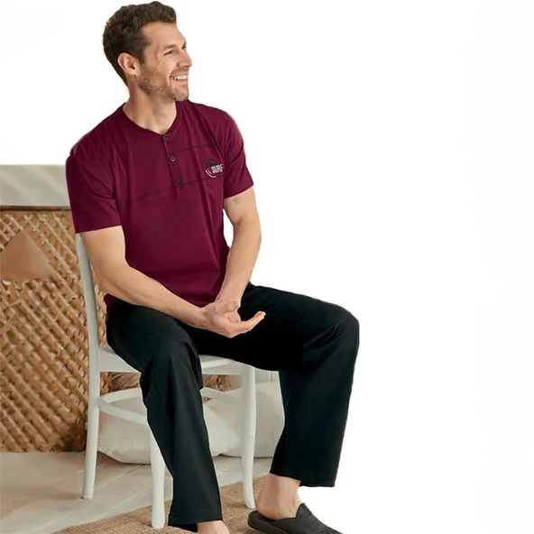 Elitepoint 1016 Erkek Yazlık Pijama Takımı - Resim 2