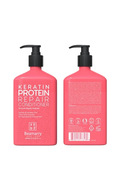 Beamarry Keratin Protein Repair Conditioner 380 ml - Resim 6