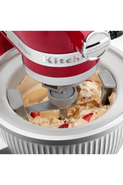 KitchenAid 5KSMICM Mutfak Şefi Dondurma Aparatı - Resim 6