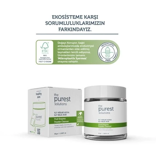 The Purest Solutions Azelaik Asit Ve Malik Asit Enzim Toz Temizleyici 55 Gr - Resim 5