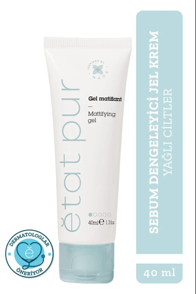 Etat Pur Gel Matifying Cream 40 ml - Resim 6
