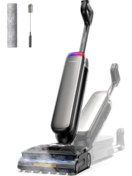 Tineco Floor One S9 Artist Steam Kablosuz Buharlı Akıllı Islak Kuru Süpürge, Zemin Temizleyici Paspas, 140°C Yüksek Isılı Hypersteam Buhar Teknolojisi, 22KPA Güçlü Emiş ürün görseli 1
