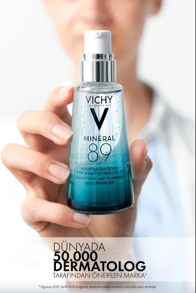 Vichy Mineral 89 Hyalüronik Asit Içeren Nemlendirici Ve Güçlendirici Serum 50 ml - Resim 4