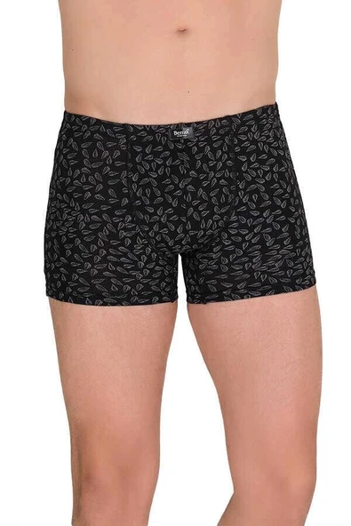 Berrak 4497 Modal Deseli Erkek Boxer BATTAL XXL - Resim 3