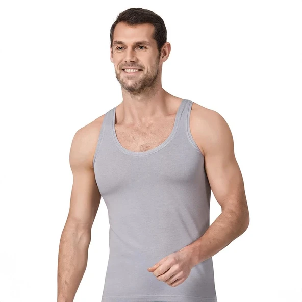 Namaldı 1184 Erkek Modal Askılı Atlet - Resim 3