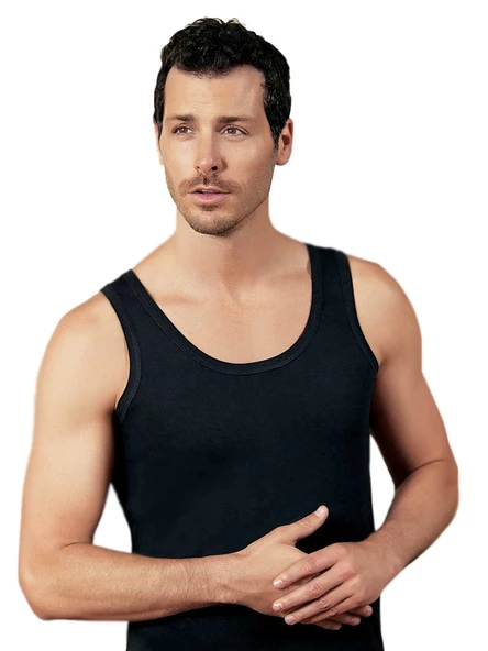 Şahinler ME005 Renkli Askılı Atlet No:56 (XL) - Resim 2